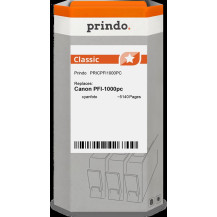 compatibile con Canon PFI-1000pc ciano (Foto) (0550C001)  Prindo Classic ciano (Foto) Cartuccia d'inchiostro