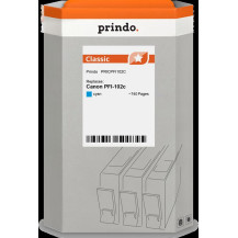 compatibile con Canon PFI-102c ciano (0896B001)  Prindo Classic ciano Cartuccia d'inchiostro