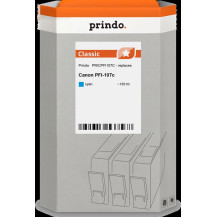 compatibile con Canon PFI-107c ciano (6706B001)  Prindo Classic ciano Cartuccia d'inchiostro