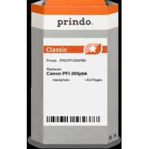 compatibile con Canon PFI-300pbk Nero (Foto) (4193C001)  Prindo Classic Nero (Foto) Cartuccia d'inchiostro