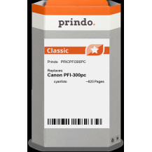 compatibile con Canon PFI-300pc ciano (Foto) (4197C001)  Prindo Classic ciano (Foto) Cartuccia d'inchiostro