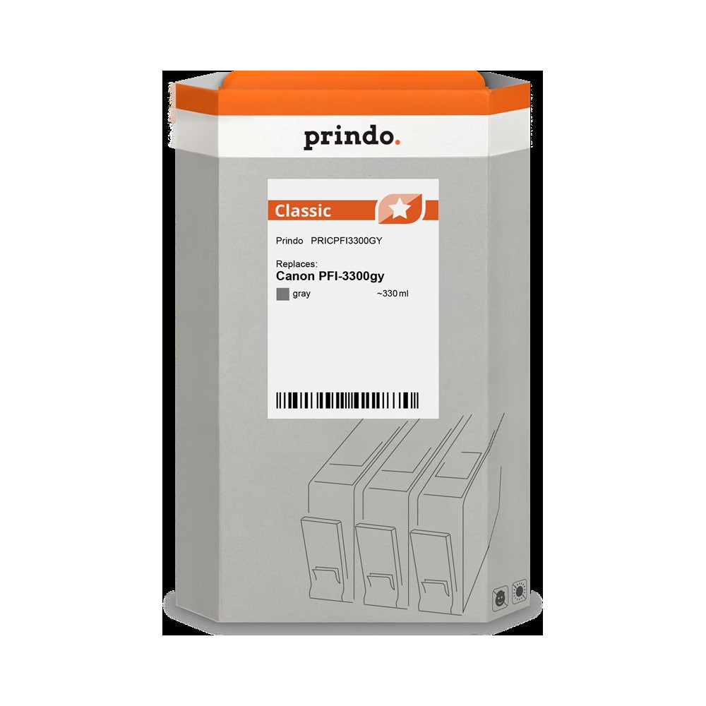 Prindo Classic Grigio Cartuccia d'inchiostro