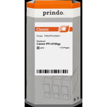compatibile con Canon PFI-4100gy Grigio (6783C001)  Prindo Classic Grigio Cartuccia d'inchiostro