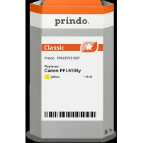 compatibile con Canon PFI-5100y giallo (6955C001)  Prindo Classic giallo Cartuccia d'inchiostro