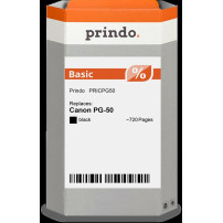 Prindo Basic nero Cartuccia d'inchiostro