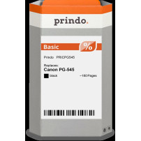 compatibile con Canon PG-545 nero (8287B001)  Prindo Basic nero Cartuccia d'inchiostro