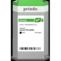 compatibile con Canon PG-545XL nero (8286B001)  Prindo Green XL nero Cartuccia d'inchiostro