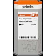 compatibile con Canon PGI-1500bk nero (9218B001)  Prindo Classic nero Cartuccia d'inchiostro