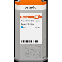 compatibile con Canon PGI-1500c ciano (9229B001)  Prindo Classic ciano Cartuccia d'inchiostro
