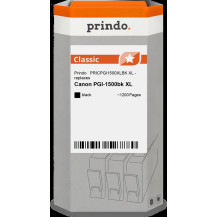compatibile con Canon PGI-1500bk XL nero (9182B001)  Prindo Classic XL nero Cartuccia d'inchiostro