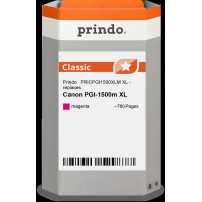 compatibile con Canon PGI-1500m XL magenta (9194B001)  Prindo Classic XL magenta Cartuccia d'inchiostro