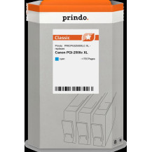 compatibile con Canon PGI-2500c XL ciano (9265B001)  Prindo Classic XL ciano Cartuccia d'inchiostro