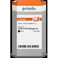 compatibile con Canon PGI-550pgbk XL nero (6431B001)  Prindo Classic XL nero Cartuccia d'inchiostro