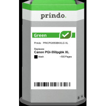 compatibile con Canon PGI-550pgbk XL nero (6431B001)  Prindo Green XL nero Cartuccia d'inchiostro