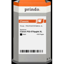 compatibile con Canon PGI-570pgbk XL nero (0318C001)  Prindo Classic XL nero Cartuccia d'inchiostro