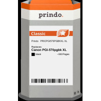 compatibile con Canon PGI-570pgbk XL nero (0318C001)  Prindo Classic XL nero Cartuccia d'inchiostro