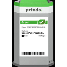 compatibile con Canon PGI-570pgbk XL nero (0318C001)  Prindo Green XL nero Cartuccia d'inchiostro