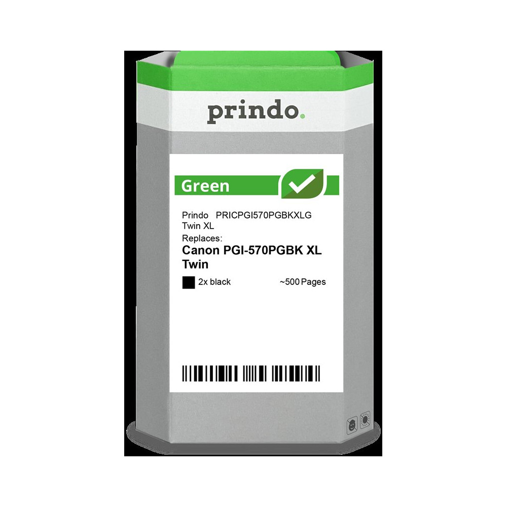 Prindo Green XL Multipack nero