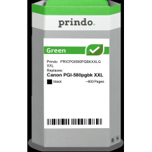 compatibile con Canon PGI-580pgbk XXL nero (1970C001)  Prindo Green XXL nero Cartuccia d'inchiostro