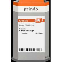 compatibile con Canon PGI-72pc ciano (Foto) (6407B001)  Prindo Classic ciano (Foto) Cartuccia d'inchiostro