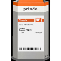 compatibile con Canon PGI-72r Rosso (6410B001)  Prindo Classic Rosso Cartuccia d'inchiostro