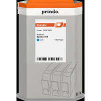 compatibile con Epson 104 ciano  Prindo Classic ciano Cartuccia d'inchiostro
