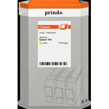 compatibile con Epson 104 giallo  Prindo Classic giallo Cartuccia d'inchiostro