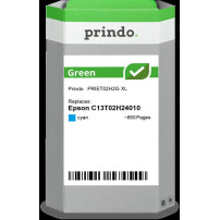 compatibile con Epson 202XL ciano  Prindo Green XL ciano Cartuccia d'inchiostro
