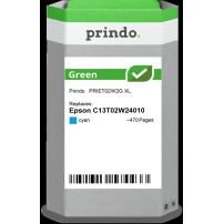 compatibile con Epson 502XL ciano  Prindo Green XL ciano Cartuccia d'inchiostro