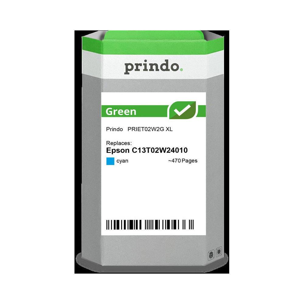 compatibile con Epson 502XL ciano  Prindo Green XL ciano Cartuccia d'inchiostro