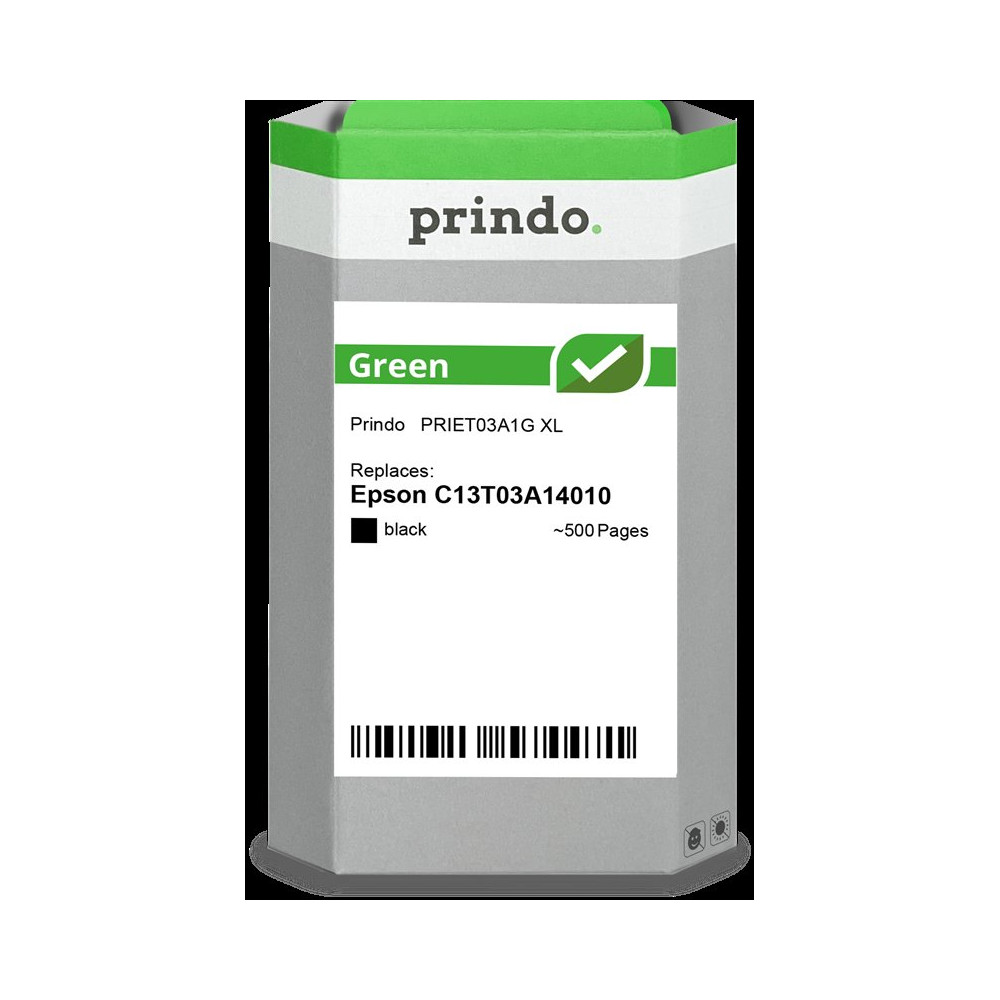 compatibile con Epson 603XL nero  Prindo Green XL nero Cartuccia d'inchiostro