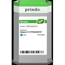 compatibile con Epson 603XL ciano  Prindo Green XL ciano Cartuccia d'inchiostro