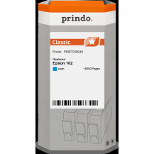 compatibile con Epson 102 ciano  Prindo Classic ciano Cartuccia d'inchiostro