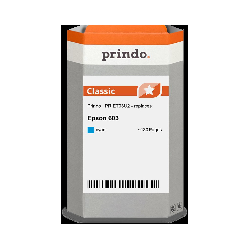 compatibile con Epson 603 ciano  Prindo Classic ciano Cartuccia d'inchiostro
