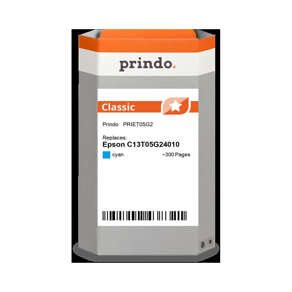 compatibile con Epson 405 ciano  Prindo Classic ciano Cartuccia d'inchiostro