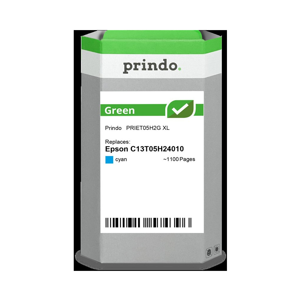 compatibile con Epson 405 XL ciano  Prindo Green XL ciano Cartuccia d'inchiostro