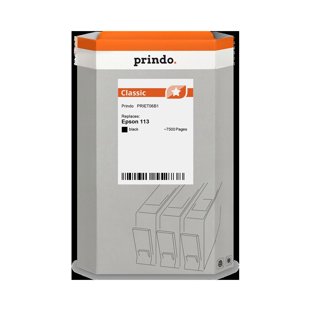 compatibile con Epson 113 nero  Prindo Classic nero Cartuccia d'inchiostro