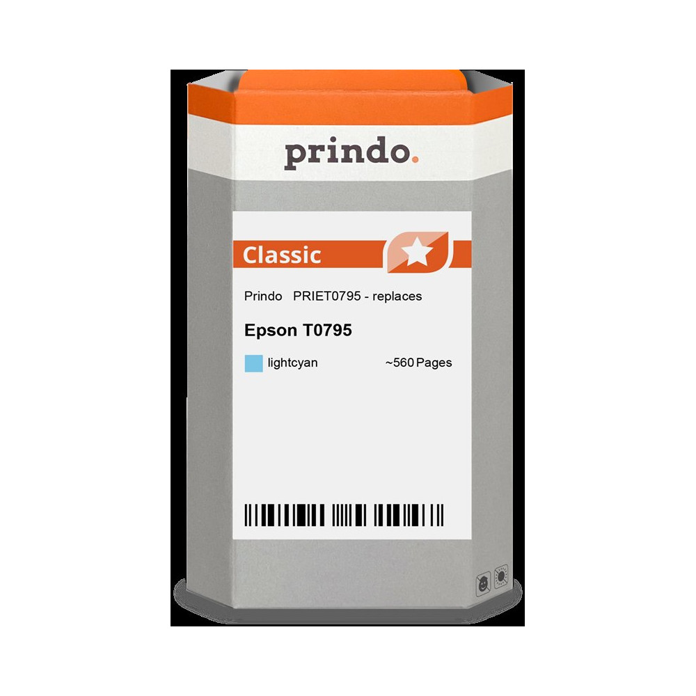 Prindo Classic ciano (chiaro) Cartuccia d'inchiostro