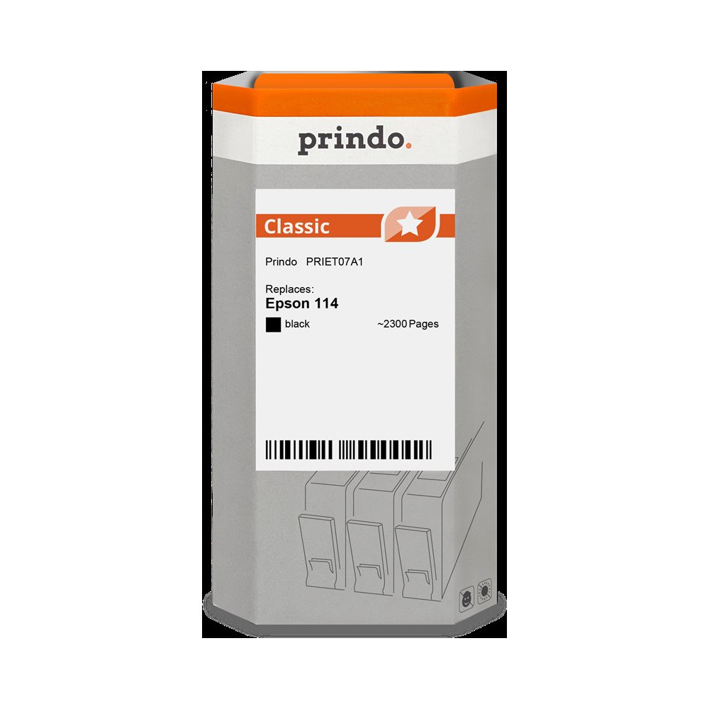 compatibile con Epson 114 nero  Prindo Classic nero Cartuccia d'inchiostro