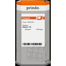 compatibile con Epson 114 Nero (Foto)  Prindo Classic Nero (Foto) Cartuccia d'inchiostro