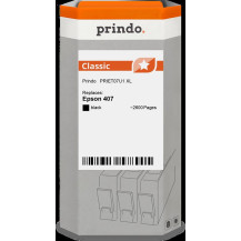 compatibile con Epson 407 nero  Prindo Classic XL nero Cartuccia d'inchiostro