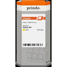compatibile con Epson 407 giallo  Prindo Classic XL giallo Cartuccia d'inchiostro