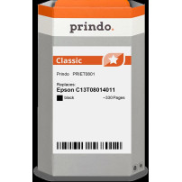 compatibile con Epson T0801 nero  Prindo Classic nero Cartuccia d'inchiostro