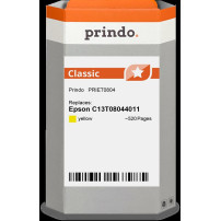 compatibile con Epson T0804 giallo  Prindo Classic giallo Cartuccia d'inchiostro