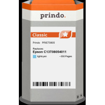 compatibile con Epson T0805 ciano (chiaro)  Prindo Classic ciano (chiaro) Cartuccia d'inchiostro