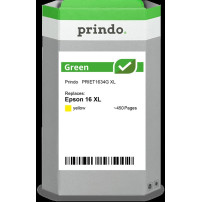 compatibile con Epson 16 XL giallo  Prindo Green XL giallo Cartuccia d'inchiostro