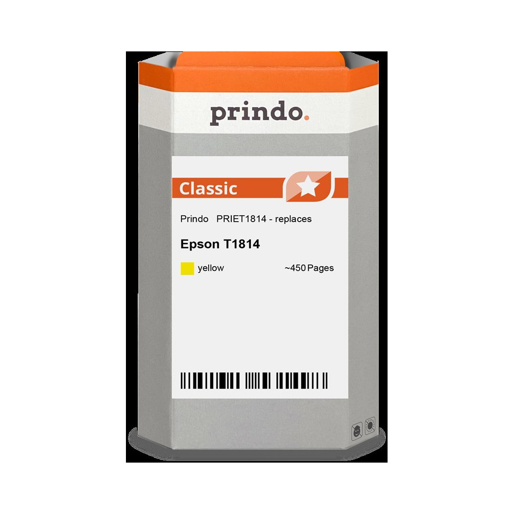 compatibile con Epson 18 XL giallo  Prindo Classic XL giallo Cartuccia d'inchiostro