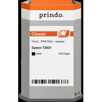 compatibile con Epson 26 XL nero  Prindo Classic XL nero Cartuccia d'inchiostro