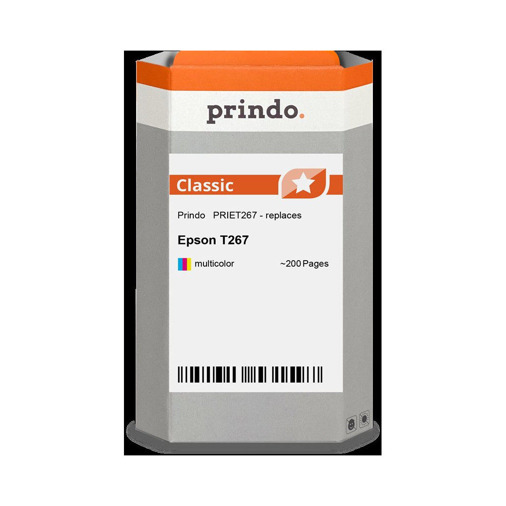 compatibile con Epson 267 differenti colori  Prindo Classic differenti colori Cartuccia d'inchiostro