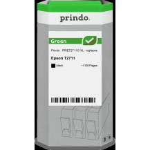 compatibile con Epson 27 XL nero  Prindo Green XL nero Cartuccia d'inchiostro